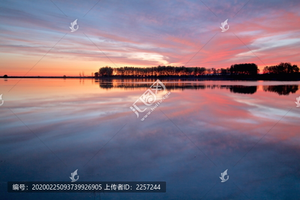 湖泊美景