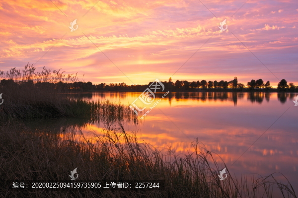 湖泊美景