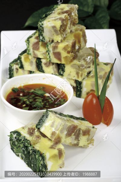 碧綠養(yǎng)生糕