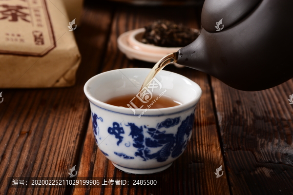 茯茶茶道喝茶