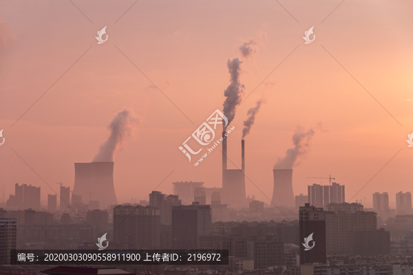 信陽熱電廠之晨