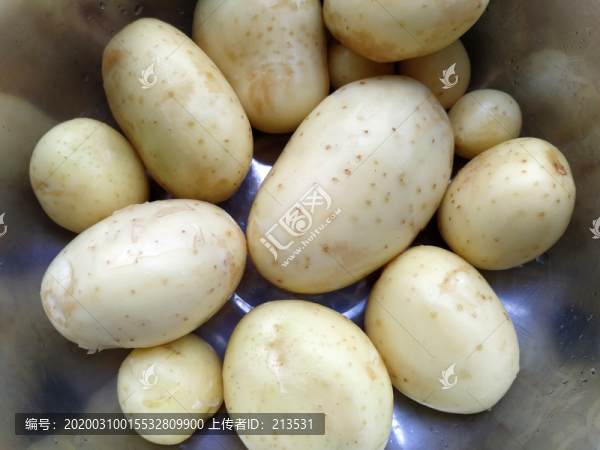 去皮土豆