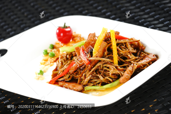 茶樹菇炒牛柳