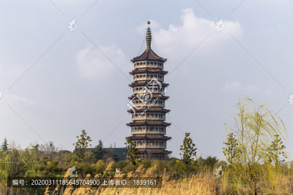 高旻寺古塔天中塔