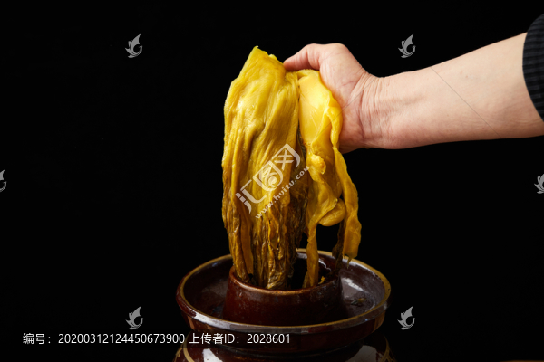 酸菜特寫