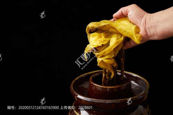 酸菜特寫