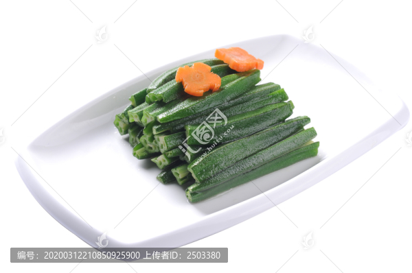 清炒秋葵
