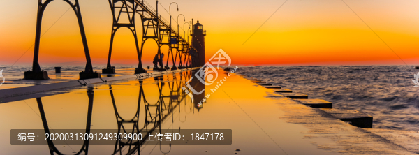 密歇根湖