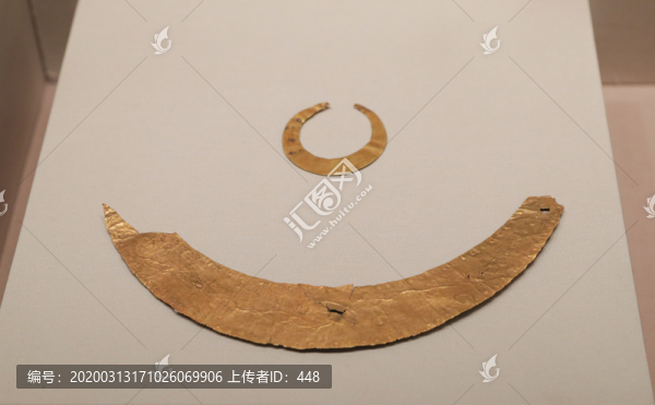 卡約文化金掛飾