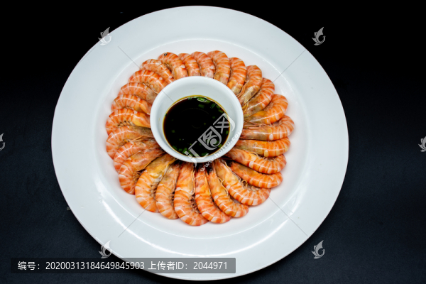 白灼基圍蝦