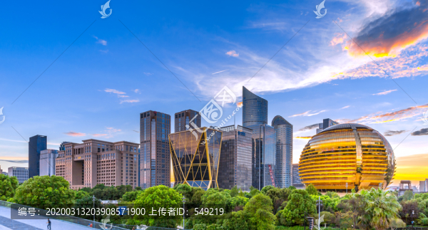 錢江新城夜景