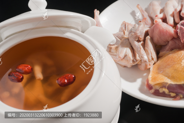花旗參燉夜鳴鳥