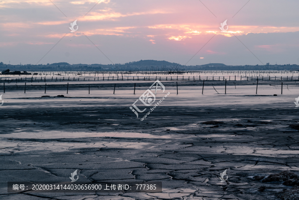 中國(guó)福建泉州惠安灘涂風(fēng)景