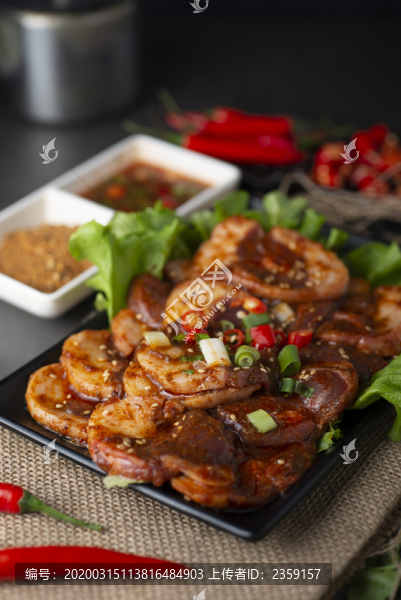 酸菜煎肉羊腰子