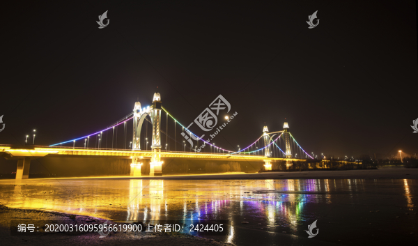 沈陽東塔橋夜景