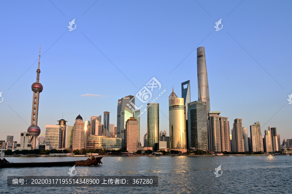 美麗的黃浦江江景