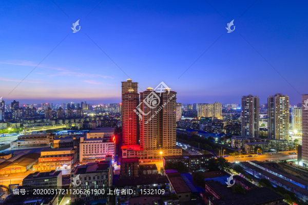 廣西南寧城市夜景