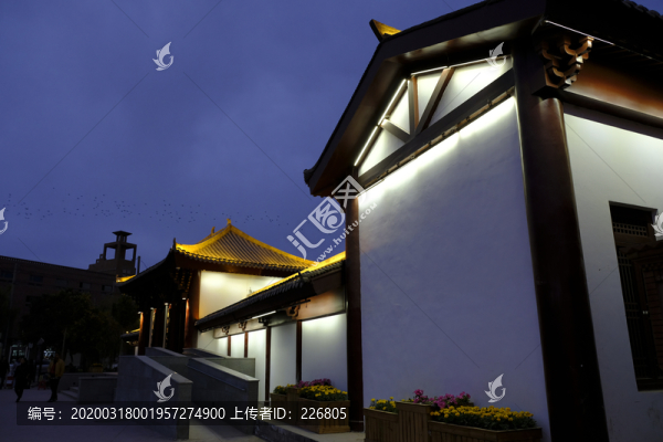 喀什古城夜景