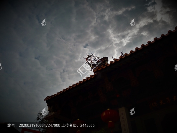 閩南古建筑一角