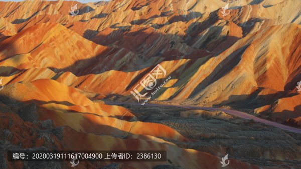 七彩丹霞