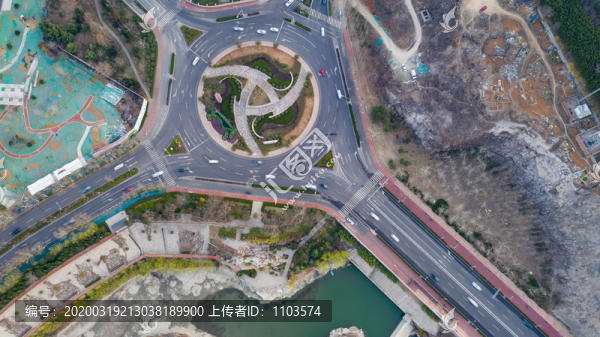 轉(zhuǎn)盤路夜景016