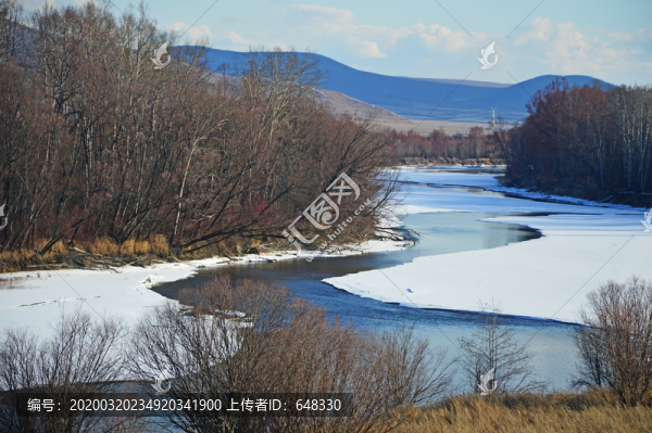 冬季河流