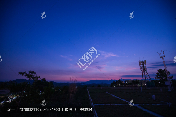 霞光
