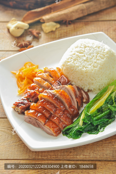 燒鵝套飯
