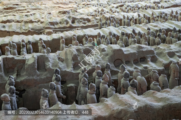 秦始皇陵兵馬俑一號坑