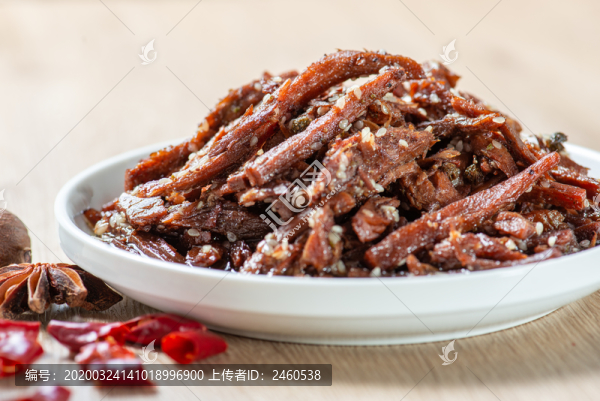 五香牛肉絲