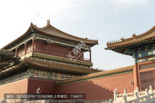 中國北京故宮博物院古建筑