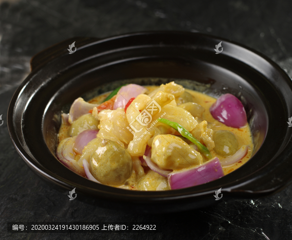 咖喱土豆蹄筋