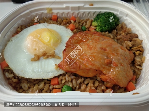 奧爾良雞醬油炒飯