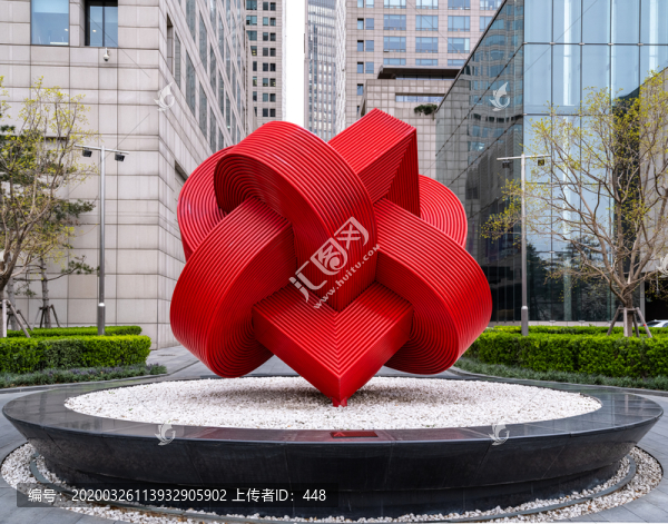 心連心雕塑北京銀泰中心雕塑