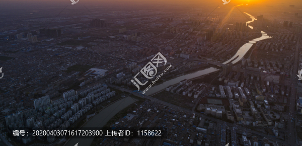 江蘇省淮安市運河之都城市風(fēng)光