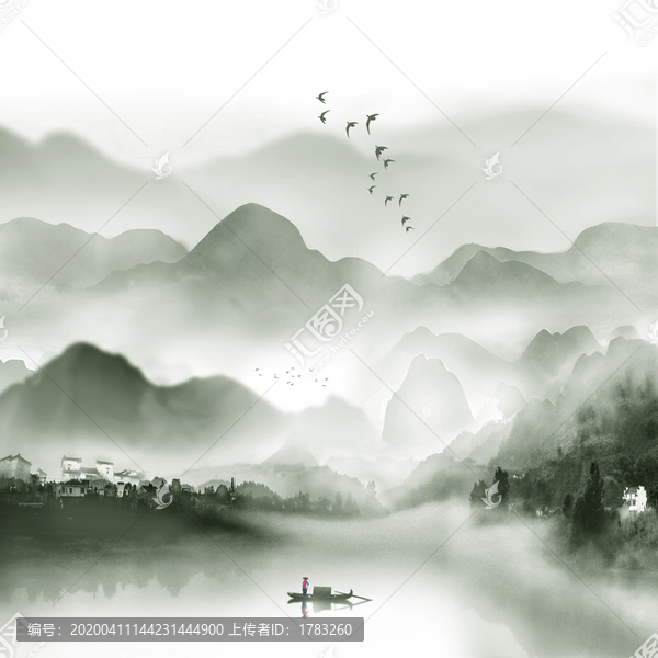 水墨山水
