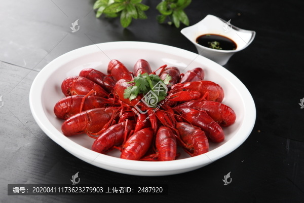 白灼小龍蝦
