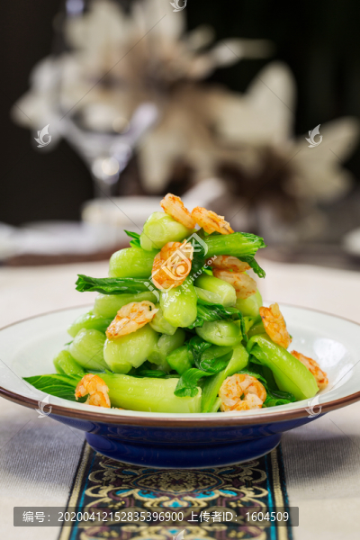 美味的海米油菜