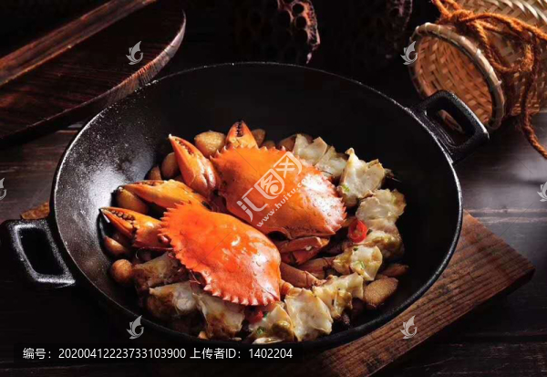 生焗蟹