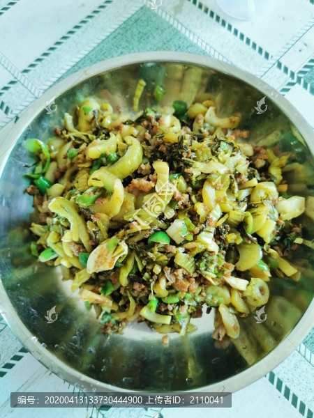 酸菜肉沫
