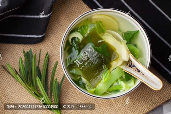海帶青菜湯