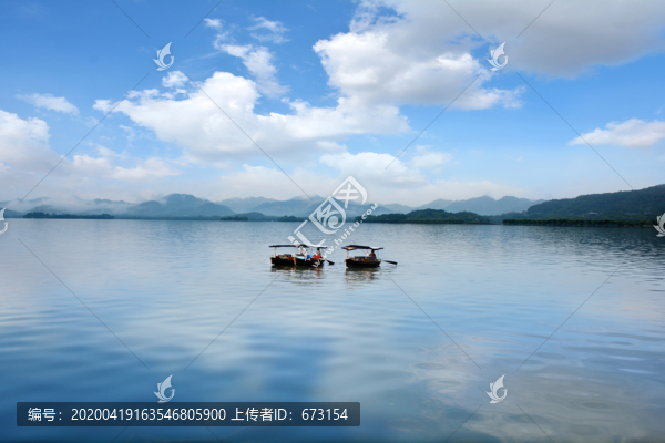 西湖山水