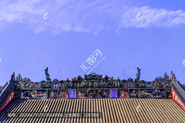 陳家祠灰塑陶塑