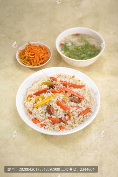 新疆羊肉手抓飯