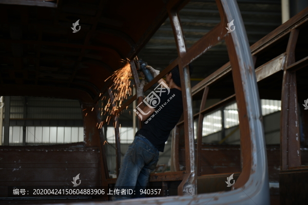 公交車生產(chǎn)車間