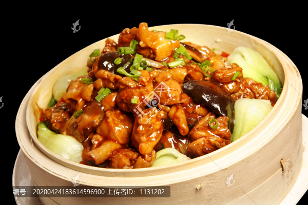 荷葉蒸滑雞