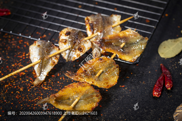 烤魚干