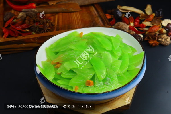 小炒脆萵筍