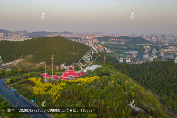 航拍千佛山32