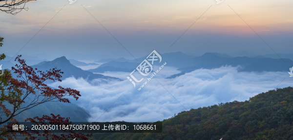 寬甸大牛溝云海